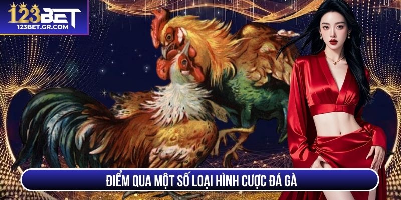 Điểm qua một số loại hình cược đá gà 